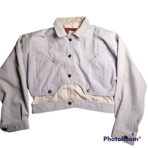 Vintage Stone Wash 3/4 Denim Sergio Valente Sz. Medium